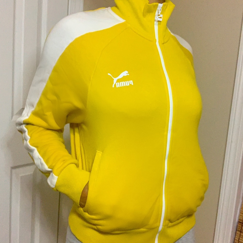 Puma zip up jacket and pants set